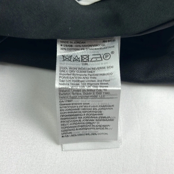 Banana Republic New Women’s 4 Classic Slim Sloan Black Ankle Pant - Picture 5 of 7